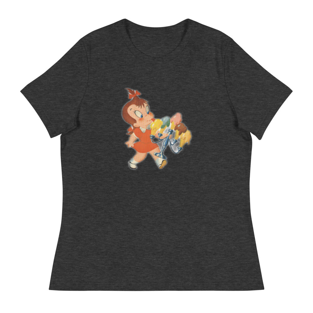 Women's Relaxed T-Shirt - Random the Ghost