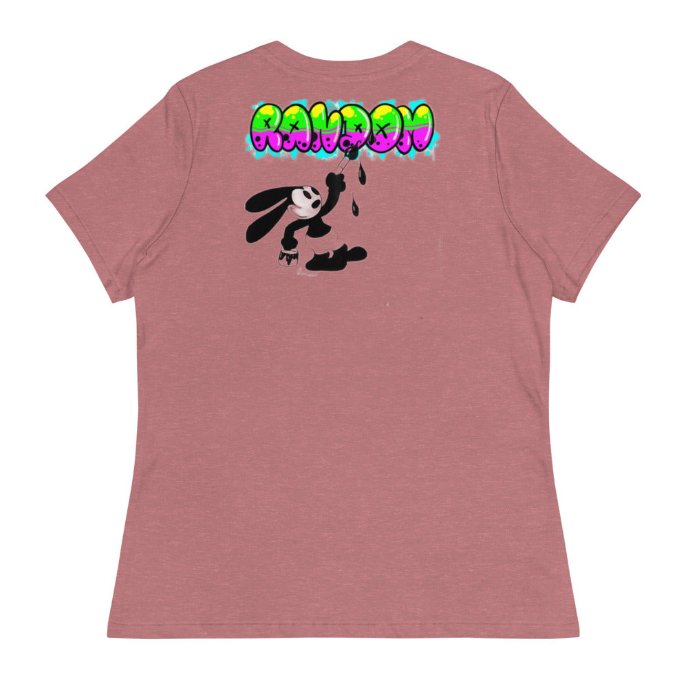 Women's Relaxed T-Shirt - Random the Ghost