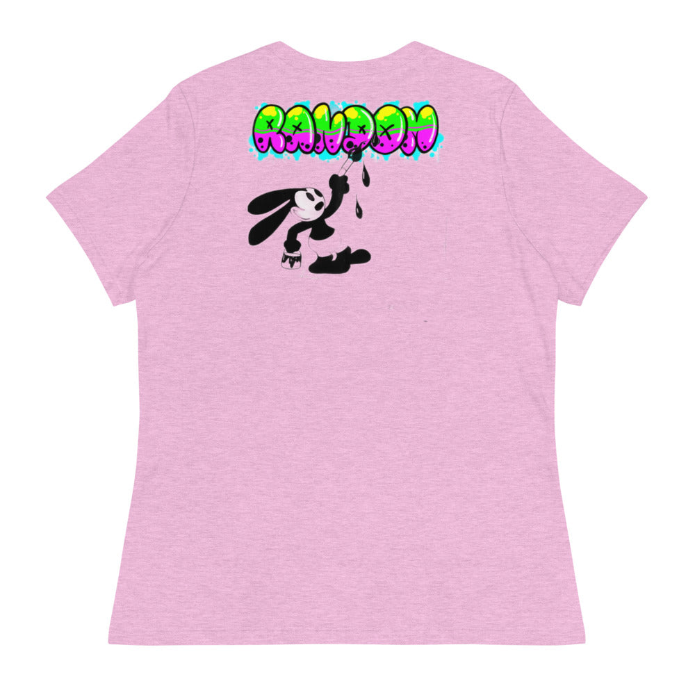 Women's Relaxed T-Shirt - Random the Ghost