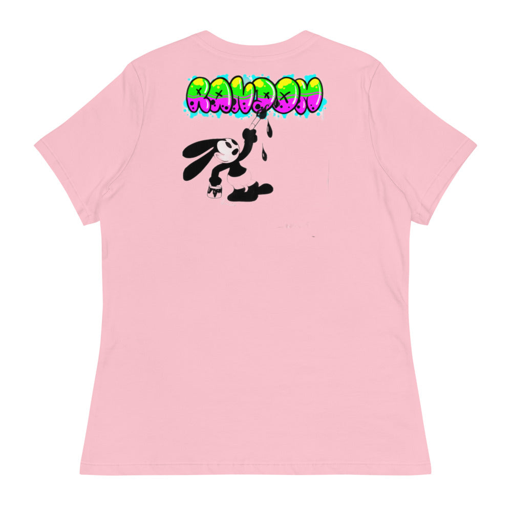 Women's Relaxed T-Shirt - Random the Ghost