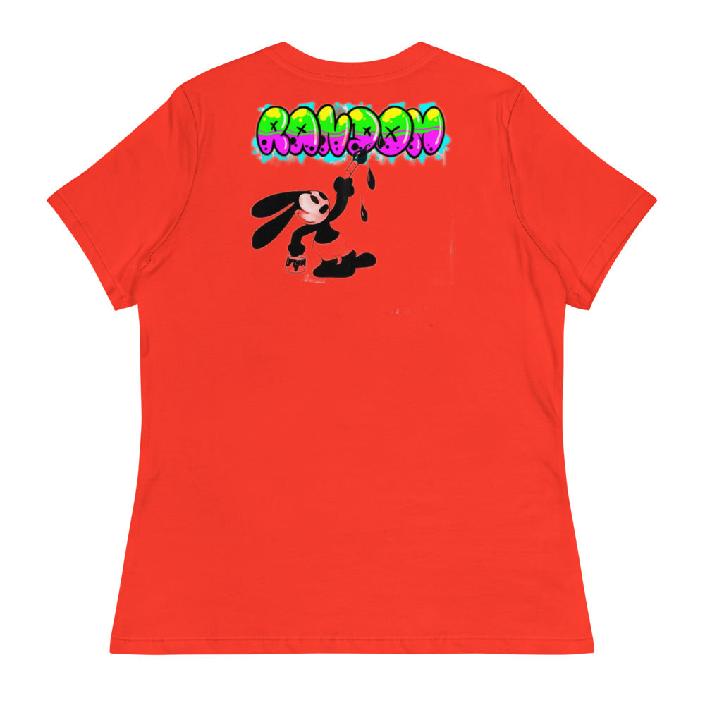 Women's Relaxed T-Shirt - Random the Ghost