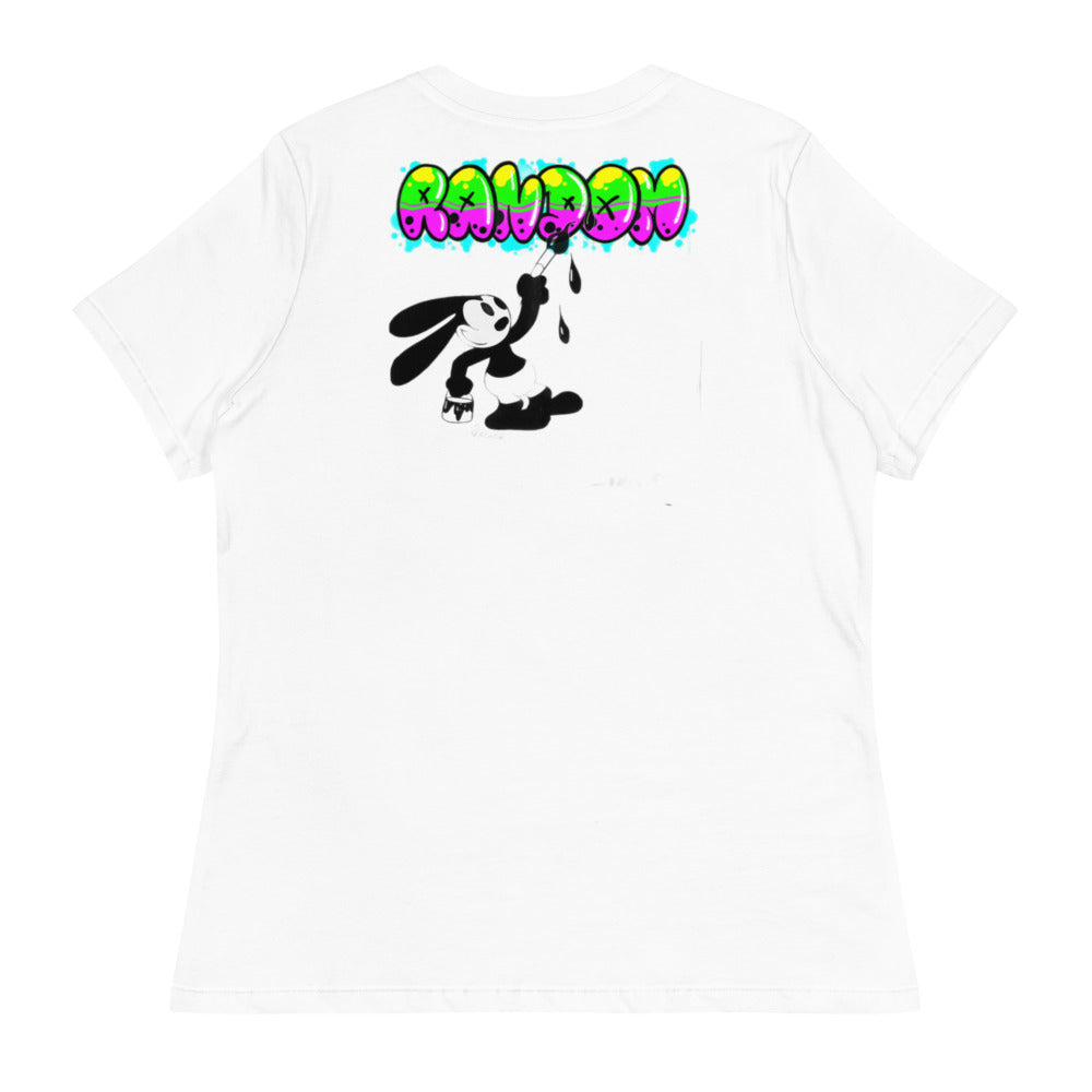 Women's Relaxed T-Shirt - Random the Ghost