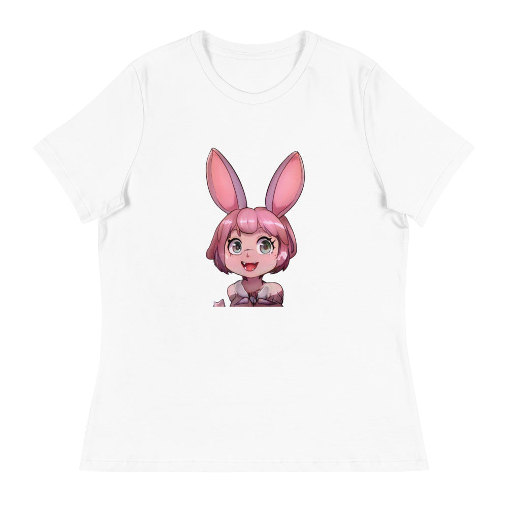 Women's Mecha Pop Girl 196 Relaxed T-Shirt - Random the Ghost