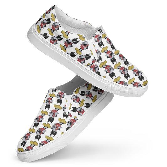 Women’s slip on canvas shoes - Random the Ghost