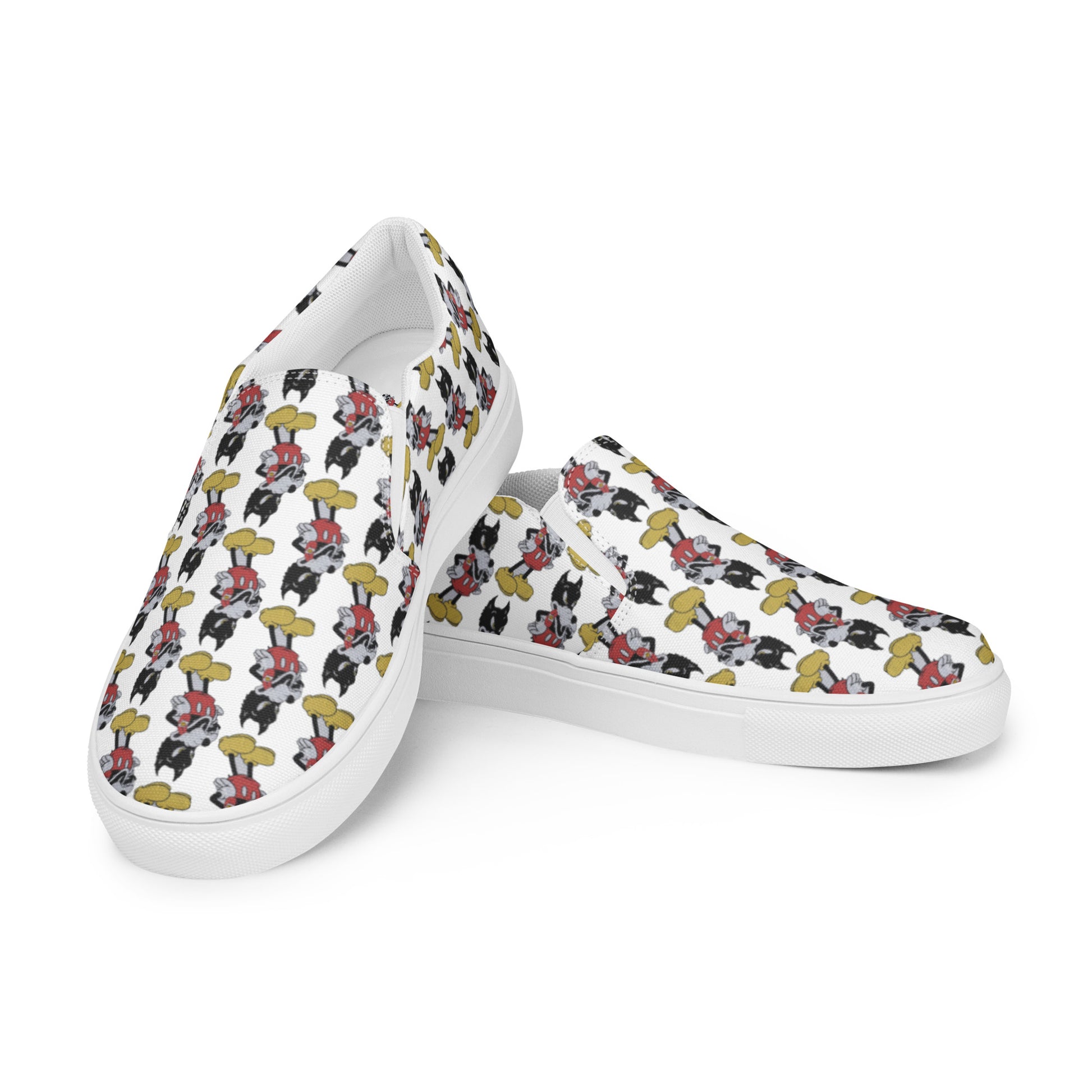 Women’s slip on canvas shoes - Random the Ghost